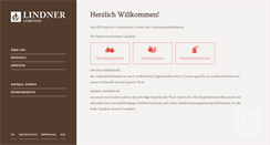 Desktop Screenshot of lindner-gebr.de