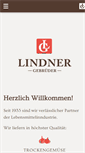 Mobile Screenshot of lindner-gebr.de